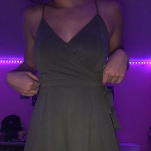 Army green Romper